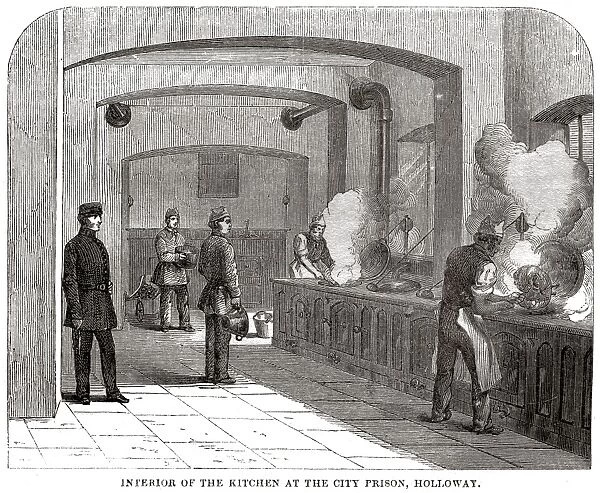 Kitchens at Holloway Prison