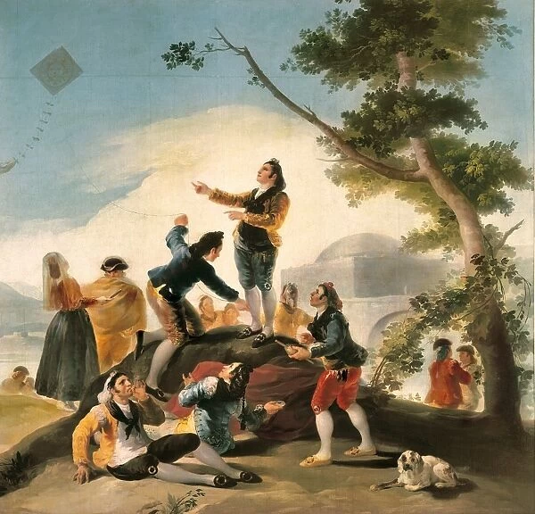 The Kite. GOYA Y LUCIENTES, Francisco de (1746-1828)