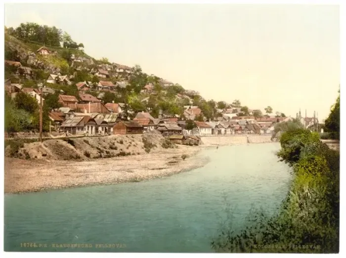 Framed Print : Klausenberg (i. e. Klausenburg), Fellegvar, Hungary, Austro-H Framed Print : Klausenberg (i. e. Klausenburg), Fellegvar, Hungary, Austro-H