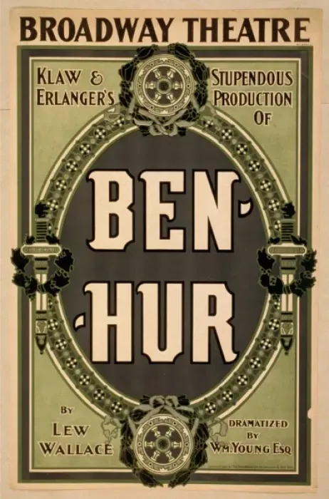 Framed Print : Klaw & Erlangers stupendous production of Ben-Hur by Lew Wa Framed Print : Klaw & Erlangers stupendous production of Ben-Hur by Lew Wa