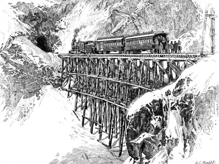 Framed Print : Klondike Gold Rush Framed Print : Klondike Gold Rush