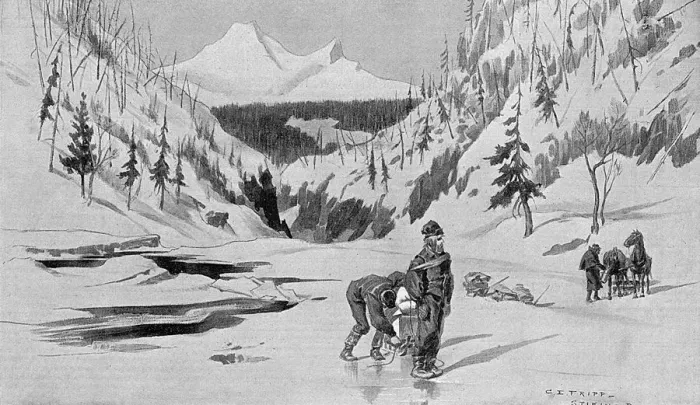 Framed Print : Klondike Gold Rush Framed Print : Klondike Gold Rush