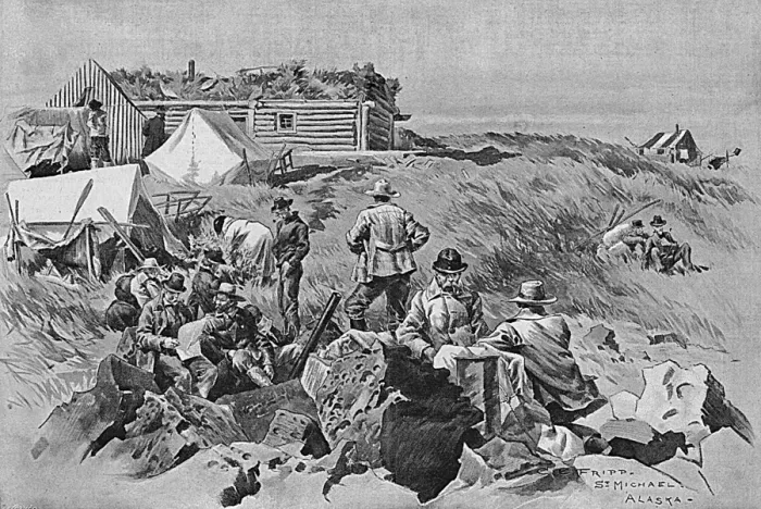Framed Print : Klondike Gold Rush Framed Print : Klondike Gold Rush