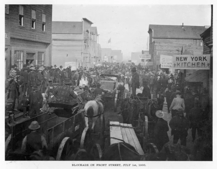 Framed Print : Klondike / Nome July 1900 Framed Print : Klondike / Nome July 1900