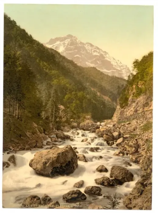 Framed Print : Klonthal, on the Klothal Road (Lontschtobel and Ruche Garnis Framed Print : Klonthal, on the Klothal Road (Lontschtobel and Ruche Garnis