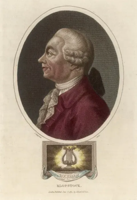 Framed Print : KLOPSTOCK. Friedrich Gottlieb Klopstock German Writer Framed Print : KLOPSTOCK. Friedrich Gottlieb Klopstock German Writer