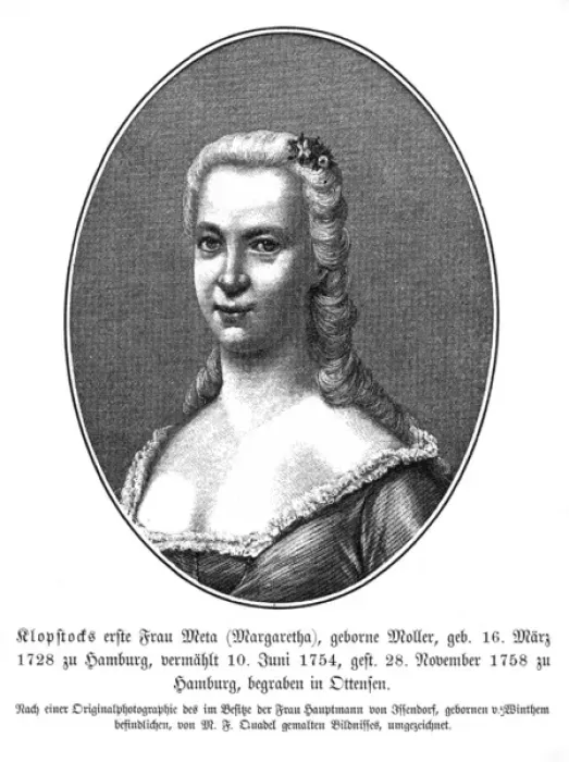Framed Print : Klopstocks First Wife Framed Print : Klopstocks First Wife