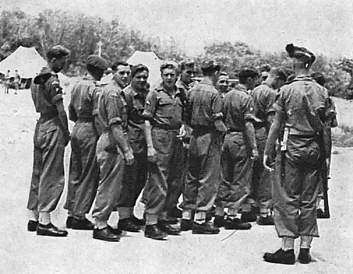 Framed Print : Kluang court martial 1946 Framed Print : Kluang court martial 1946