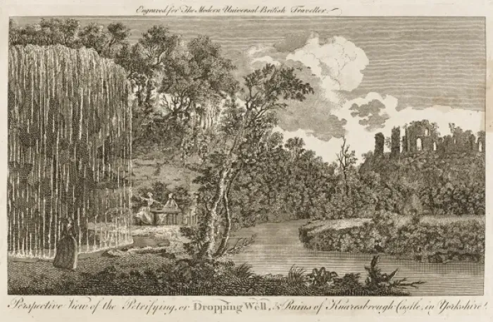 Framed Print : Knaresborough Well 1779 Framed Print : Knaresborough Well 1779