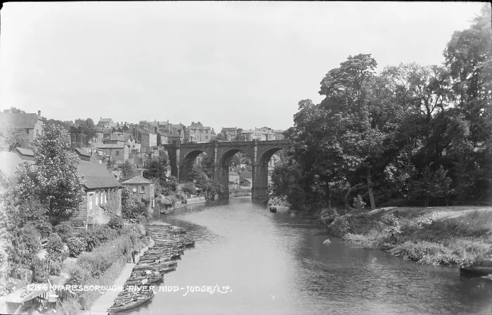 Framed Print : Knaresborough Viaduct over the River Nidd Framed Print : Knaresborough Viaduct over the River Nidd