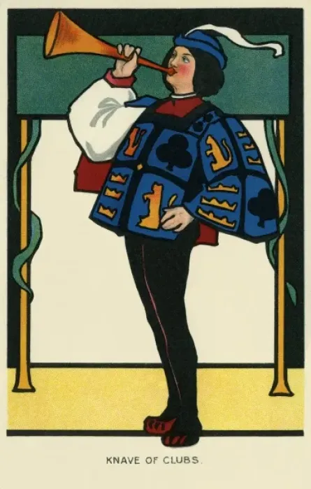 Framed Print : Knave of Clubs Framed Print : Knave of Clubs