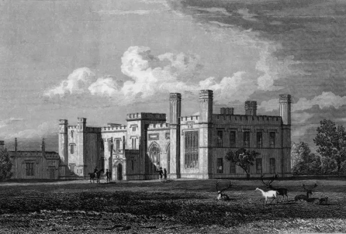 Framed Print : KNEBWORTH HOUSE, Hertfordshire Framed Print : KNEBWORTH HOUSE, Hertfordshire