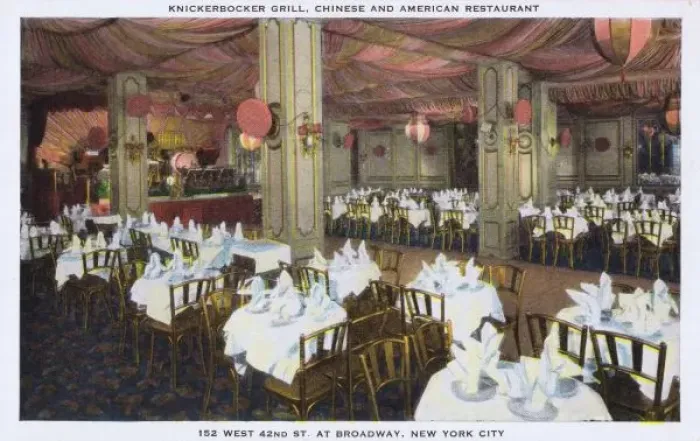 Framed Print : Knickerbocker Grill, New York Framed Print : Knickerbocker Grill, New York