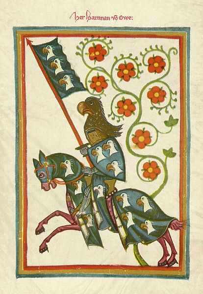 Knight with Eagle Crest