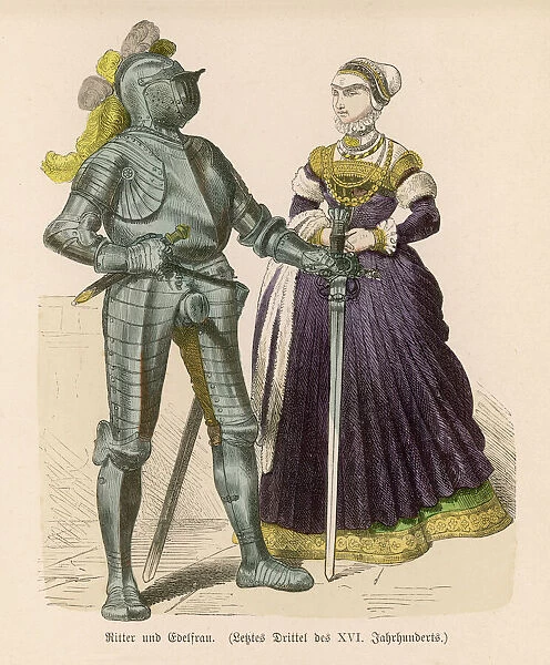 Knight and lady