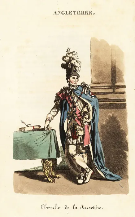 Framed Print : Knight of the Order of the Garter, 1800s Framed Print : Knight of the Order of the Garter, 1800s