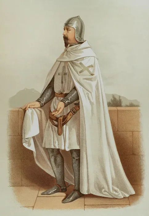 Framed Print : Knight of the Order of San Julian del Pereiro in war dress Framed Print : Knight of the Order of San Julian del Pereiro in war dress