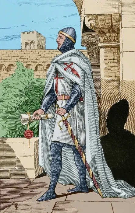 Framed Print : Knight of the Order of Santiago. Engraving Framed Print : Knight of the Order of Santiago. Engraving