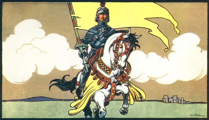 Framed Print : Knight Poster Framed Print : Knight Poster