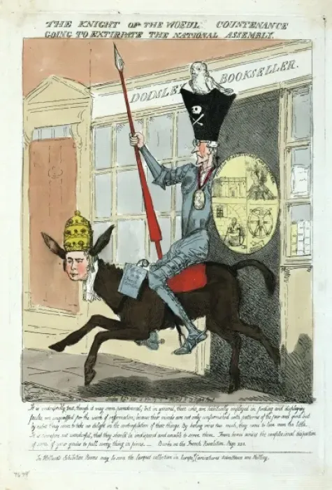 Framed Print : The knight of the woeful countenance going to extirpate Framed Print : The knight of the woeful countenance going to extirpate
