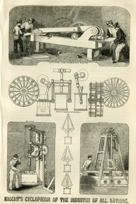 Framed Print : Knights Cyclopaedia of the Industry of all Nations Framed Print : Knights Cyclopaedia of the Industry of all Nations