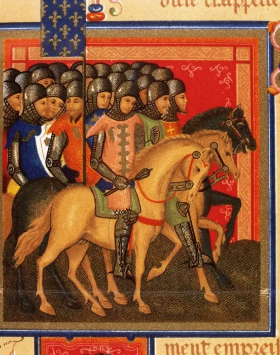 Framed Print : Knights of the Order of the Holy Spirit. 15th century Framed Print : Knights of the Order of the Holy Spirit. 15th century