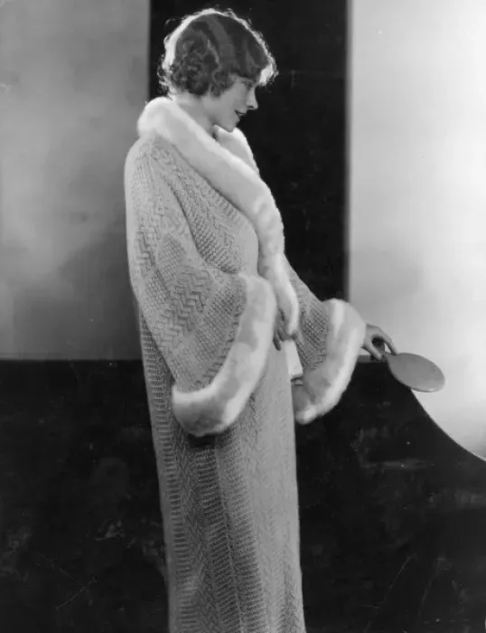 Framed Print : Knitted Dressing Gown Framed Print : Knitted Dressing Gown