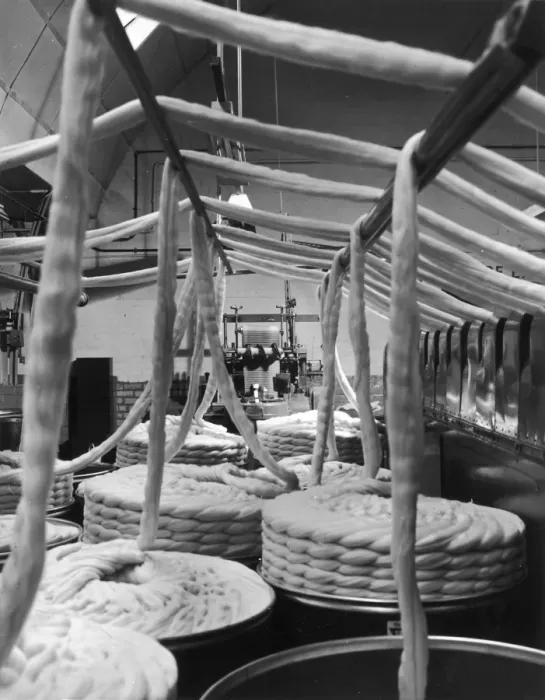 Framed Print : Knitting wool production - mechanical process Framed Print : Knitting wool production - mechanical process
