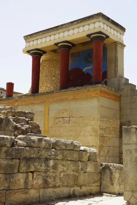 Framed Print : Knossos, Crete, Greece - Minoan Palace Framed Print : Knossos, Crete, Greece - Minoan Palace