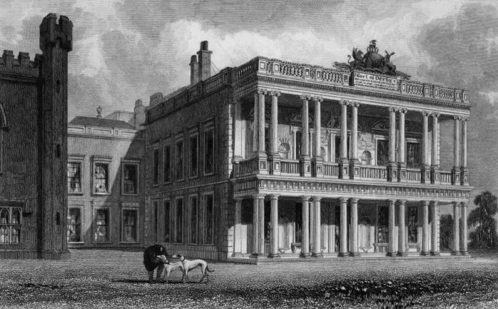 Framed Print : Knowsley Hall Framed Print : Knowsley Hall