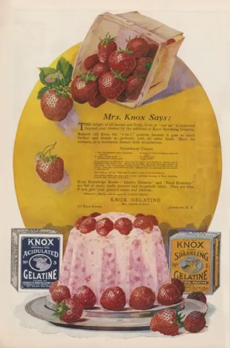 Framed Print : Knox Gelatine Framed Print : Knox Gelatine