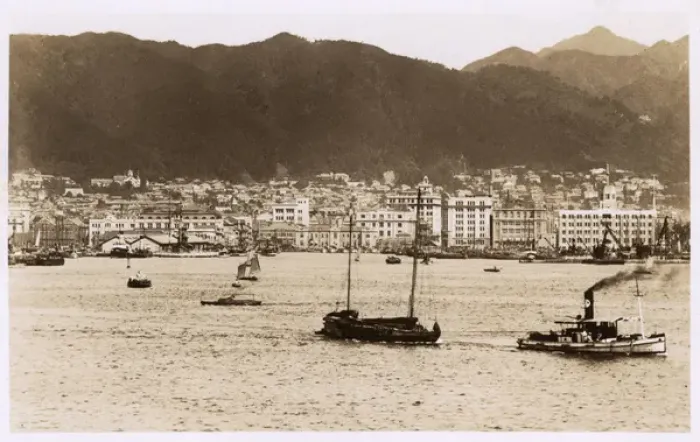 Framed Print : Kobe, Japan - View from the sea Framed Print : Kobe, Japan - View from the sea