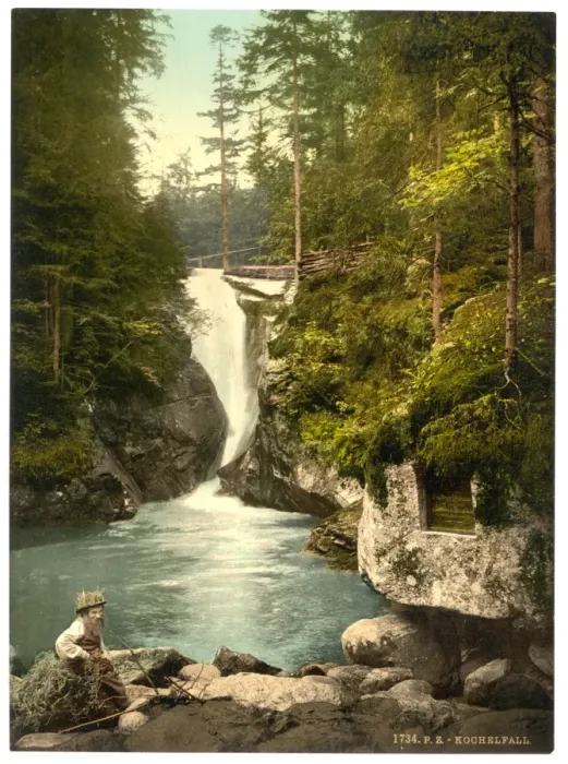 Framed Print : The Kochelfall, Riesengebirge, Germany Framed Print : The Kochelfall, Riesengebirge, Germany