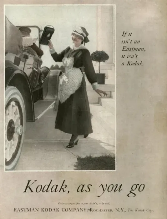 Framed Print : Kodak 1917 Advert Framed Print : Kodak 1917 Advert