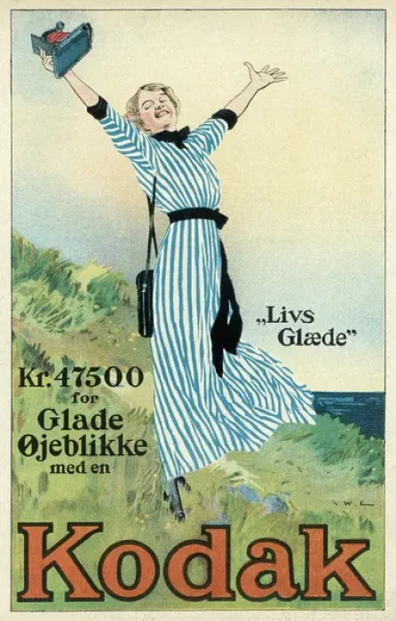Framed Print : Kodak Advert 1913 Framed Print : Kodak Advert 1913