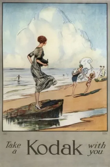 Framed Print : Kodak (Shepperson) Framed Print : Kodak (Shepperson)