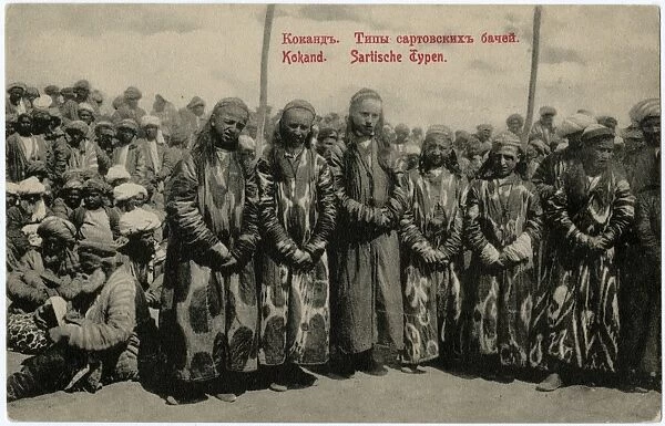Kokand, Uzbekistan - Teenage Boys in Traditional Costume