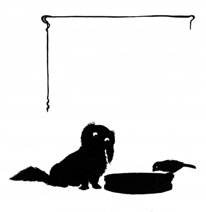 Framed Print : Koko the Pekinese dog with Jack Sparrow