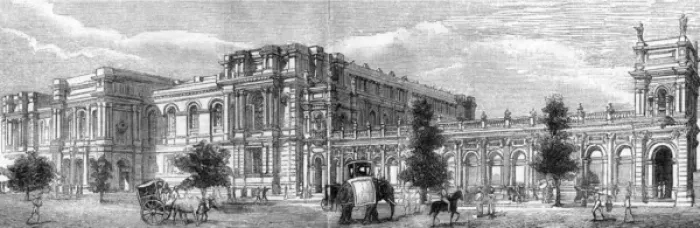 Framed Print : Kolkata - Imperial Indian Museum and annexe Framed Print : Kolkata - Imperial Indian Museum and annexe