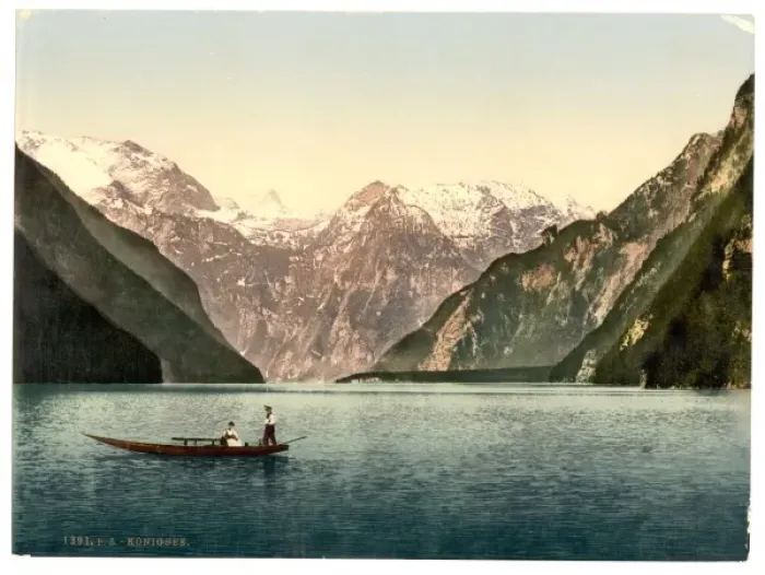 Framed Print : Konigsee, general view, Upper Bavaria, Germany Framed Print : Konigsee, general view, Upper Bavaria, Germany