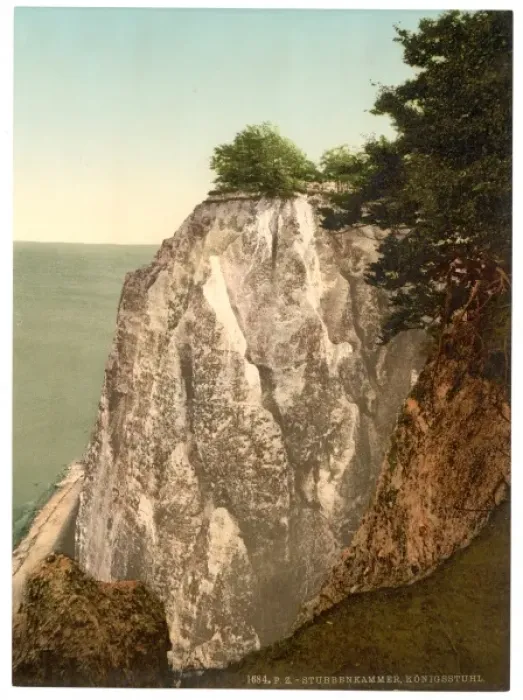 Framed Print : The Konigsstuhl, seen from north, Stubbenkammer, Isle of Rug Framed Print : The Konigsstuhl, seen from north, Stubbenkammer, Isle of Rug