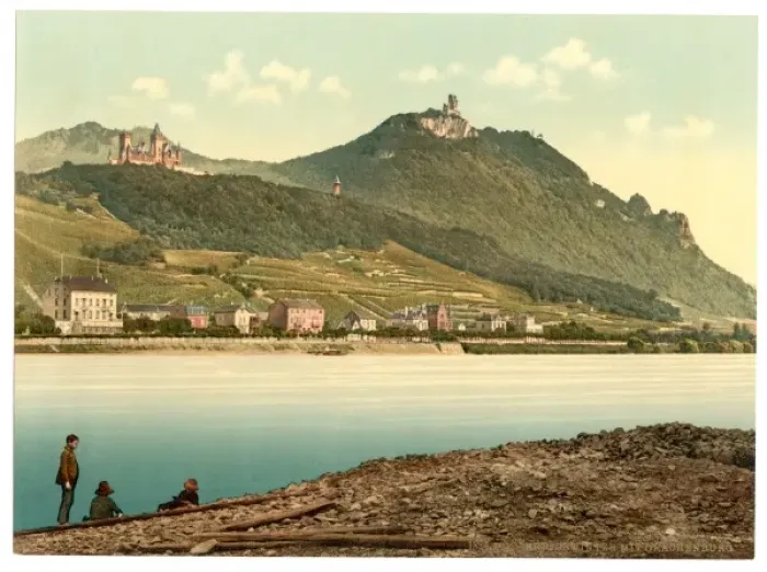 Framed Print : Konigswinter, the Rhine, Germany Framed Print : Konigswinter, the Rhine, Germany