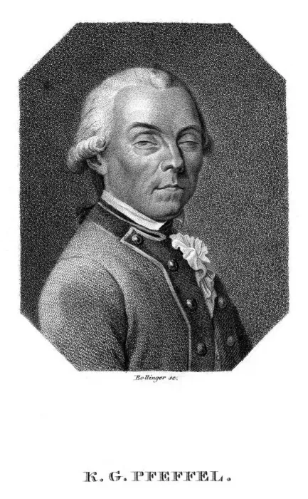 Framed Print : Konrad Gottlieb Pfeffel Framed Print : Konrad Gottlieb Pfeffel