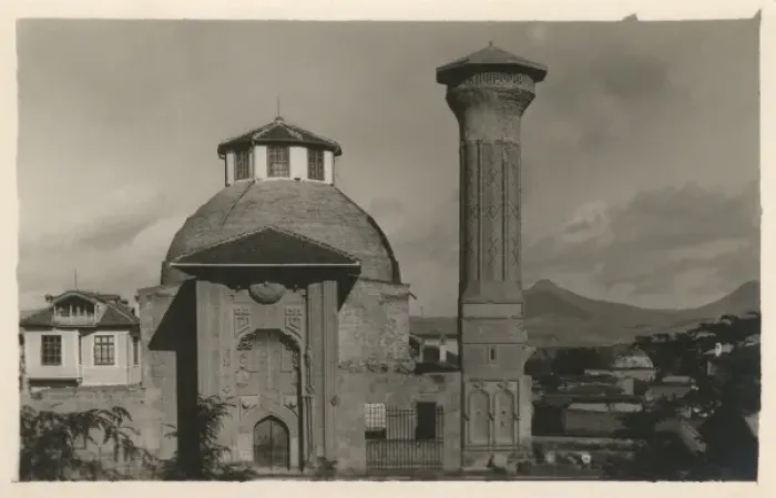 Framed Print : Konya - Minaret and Medressa Framed Print : Konya - Minaret and Medressa
