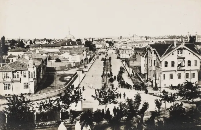 Framed Print : Konya, Turkey - A Main Street Framed Print : Konya, Turkey - A Main Street