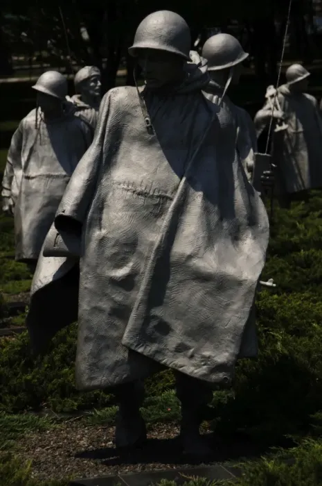 Framed Print : Korean War Veterans Memorial (1995). Washington D. C. United Framed Print : Korean War Veterans Memorial (1995). Washington D. C. United