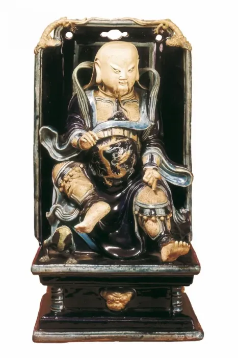 Framed Print : Kouan-ti, God of War. Chinese art. Ming period Framed Print : Kouan-ti, God of War. Chinese art. Ming period