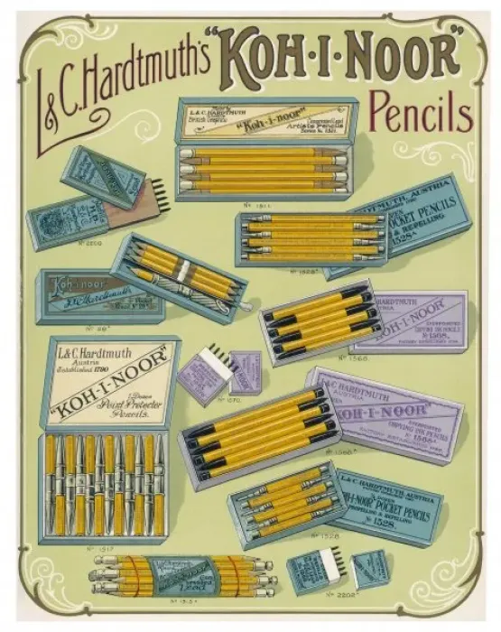 Framed Print : Kph-I-Noor Pencils Framed Print : Kph-I-Noor Pencils