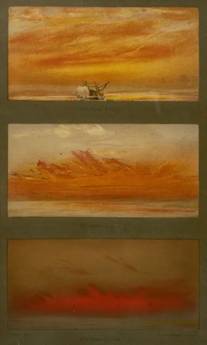 Framed Print : Krakatoa, after Effects 2 Framed Print : Krakatoa, after Effects 2