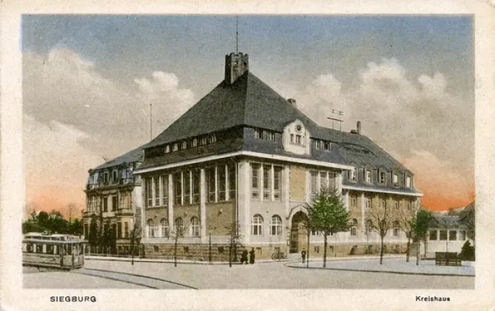 Framed Print : The Kreishaus, Siegburg, North Rhine-Westphalia Framed Print : The Kreishaus, Siegburg, North Rhine-Westphalia